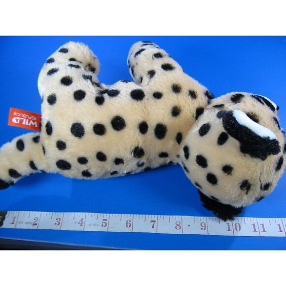 Wild Republic Cheetah Leopard Plush Stuffed Animal Toy 12" - Picture 8 of 8